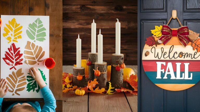 Get Crafty Now: 20 Amazing Fall Wood Crafts for Kids!